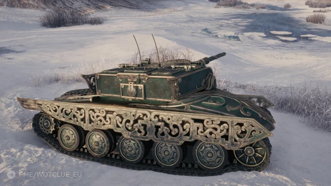 Танк Нефритовая спираль из обновления 2.1.1 в World of Tanks