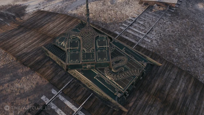 Танк Нефритовая спираль из обновления 2.1.1 в World of Tanks