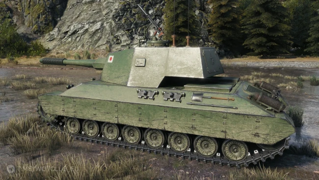 Танк Kame из обновления 2.1.1 в World of Tanks