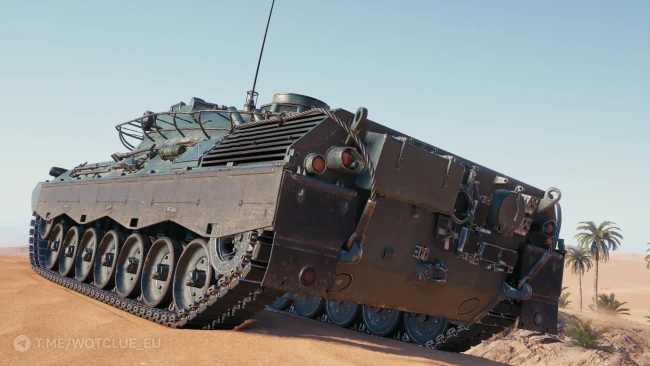 Танк Leox из обновления 2.1.1 в World of Tanks