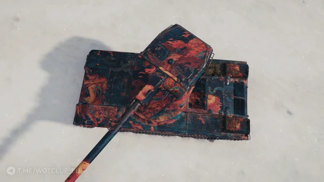 2D-стиль «Царствование огненного коня» из обновления 2.1.1 в World of Tanks