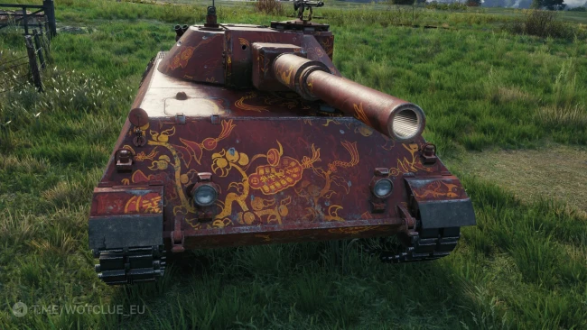 2D-стиль «Алый и золотой» из обновления 2.1.1 в World of Tanks