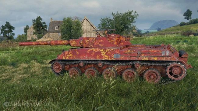 2D-стиль «Алый и золотой» из обновления 2.1.1 в World of Tanks