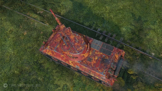 2D-стиль «Алый и золотой» из обновления 2.1.1 в World of Tanks