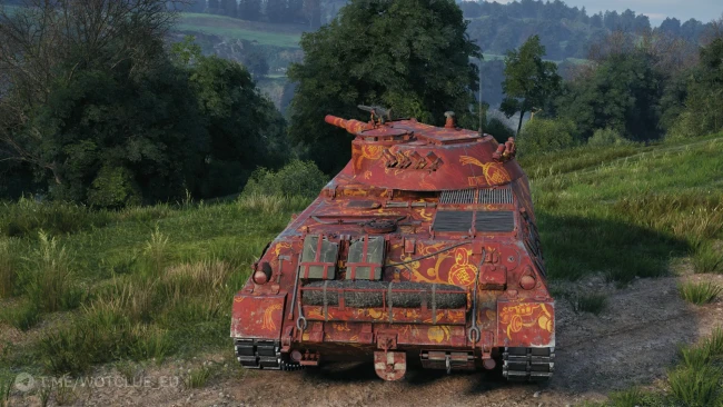 2D-стиль «Алый и золотой» из обновления 2.1.1 в World of Tanks