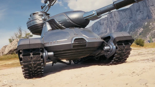 Скриншоты танка Peacekeeper из Боевого пропуска: RoboCop в World of Tanks Скриншоты танка Peacekeeper из Боевого пропуска: RoboCop в World of Tanks