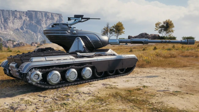 Скриншоты танка Peacekeeper из Боевого пропуска: RoboCop в World of Tanks Скриншоты танка Peacekeeper из Боевого пропуска: RoboCop в World of Tanks