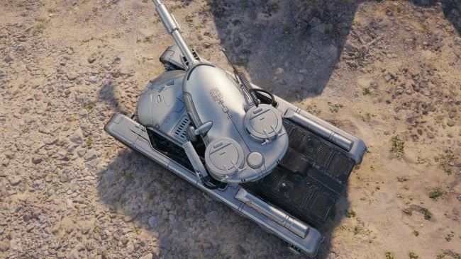 Скриншоты танка Peacekeeper из Боевого пропуска: RoboCop в World of Tanks Скриншоты танка Peacekeeper из Боевого пропуска: RoboCop в World of Tanks