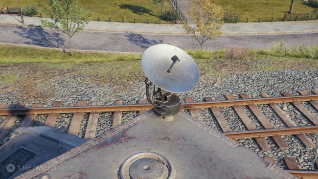3D-объект «Радар SCR-720» в World of Tanks