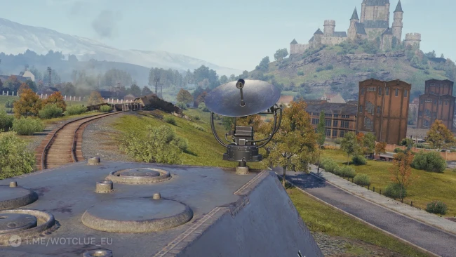 3D-объект «Радар SCR-720» в World of Tanks