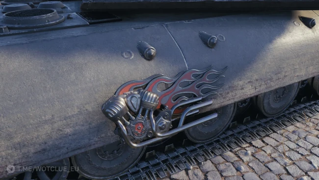 3D-объект «Огненный двигатель» в World of Tanks