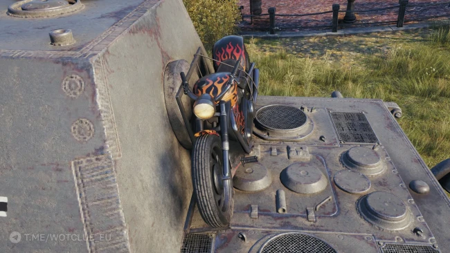 3D-объект «Огненный конь» в World of Tanks