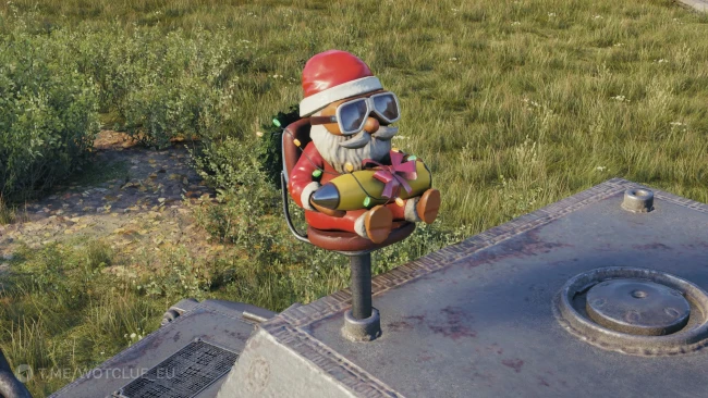 3D-объект «Праздничный гном» в World of Tanks