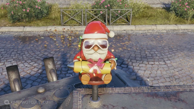 3D-объект «Праздничный гном» в World of Tanks