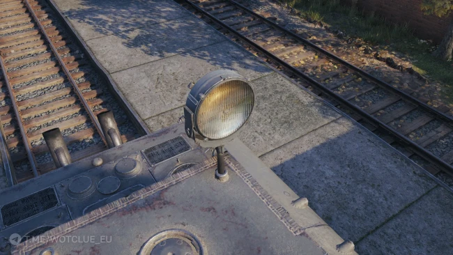 3D-объект «Передвижной прожектор» в World of Tanks