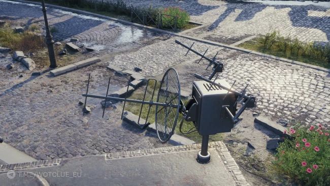3D-объект «Контрразведывательный радар» в World of Tanks