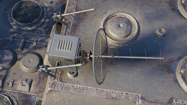 3D-объект «Контрразведывательный радар» в World of Tanks