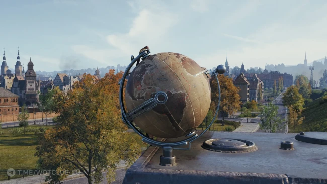 3D-объект «Глобус исследователя» в World of Tanks