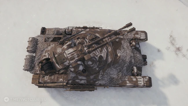 3D-стиль "Vz. 71 «Зима»" для танка Vz. 71 Tesák из 19 сезона Боевого пропуска в World of Tanks