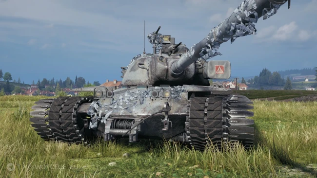 3D-стиль «Арктический дозор» для танка T110E5 из 19 сезона Боевого пропуска в World of Tanks