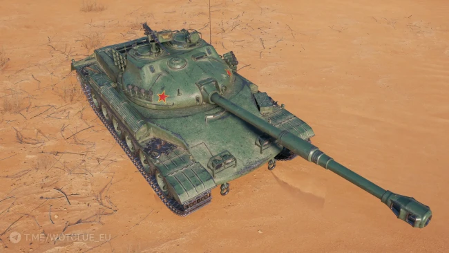 Танк Ziqiang из обновления 2.2 в World of Tanks