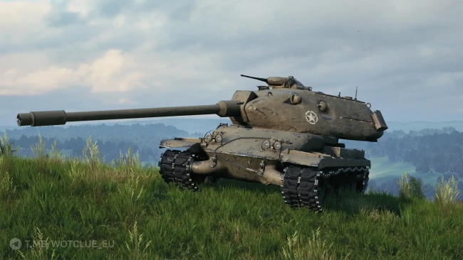 Танк M-VII-Y из обновления 2.2 в World of Tanks