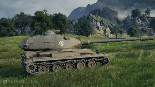 Танк M-VII-Y из обновления 2.2 в World of Tanks