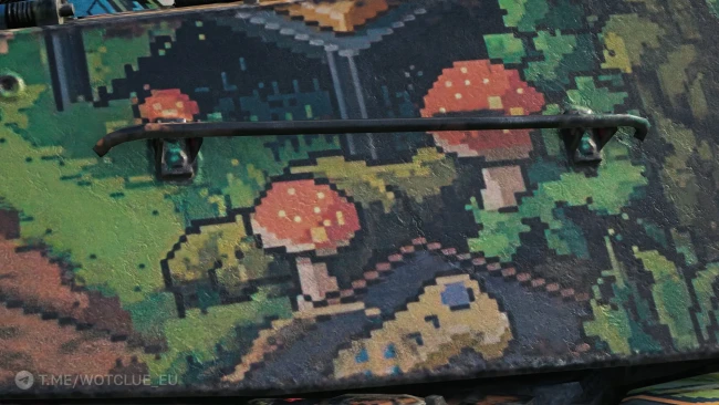 2D-стиль «Цифровые корни» из обновления 2.2 в World of Tanks 2D-стиль «Цифровые корни» из обновления 2.2 в World of Tanks