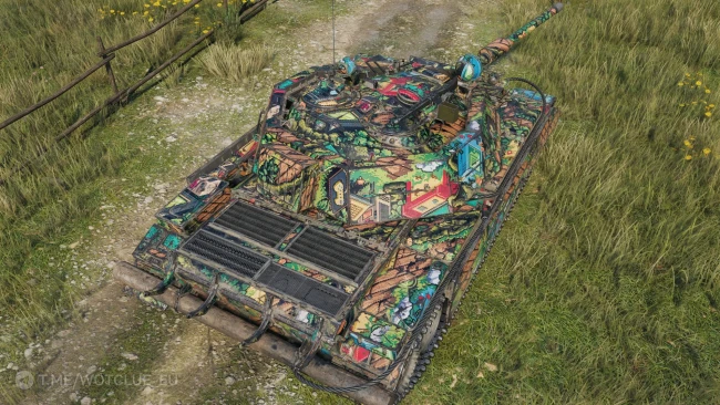 2D-стиль «Цифровые корни» из обновления 2.2 в World of Tanks 2D-стиль «Цифровые корни» из обновления 2.2 в World of Tanks