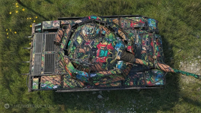 2D-стиль «Цифровые корни» из обновления 2.2 в World of Tanks 2D-стиль «Цифровые корни» из обновления 2.2 в World of Tanks