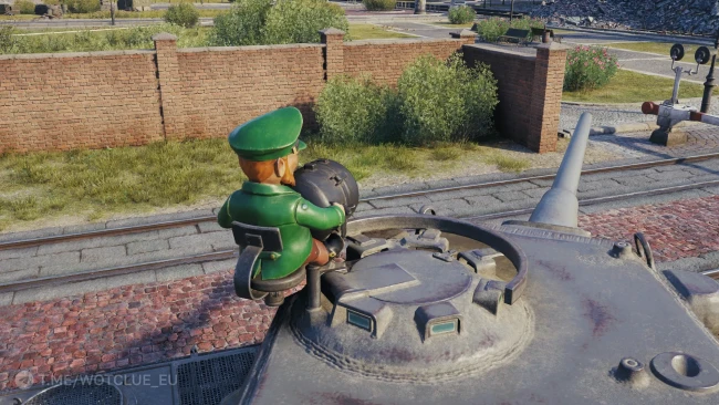 3D-объект «Фонарщик» в World of Tanks