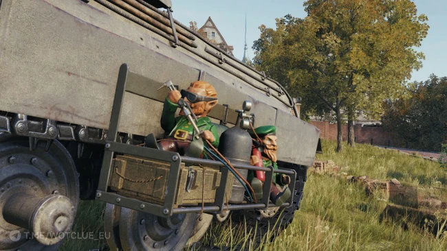 3D-объект «Электрод и автоген» в World of Tanks