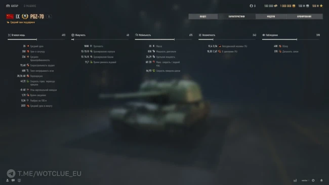 Китайский танк PGZ-70 с автопушкой на супертесте World of Tanks