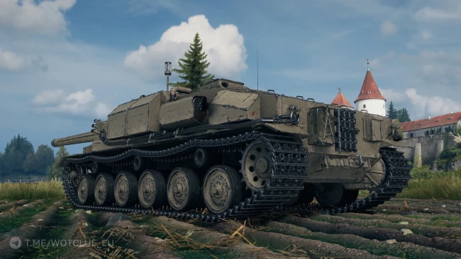 Скриншоты ПТ-САУ Headshaker с супертеста World of Tanks