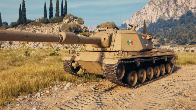 Скриншоты танка Cerbero с супертеста World of Tanks