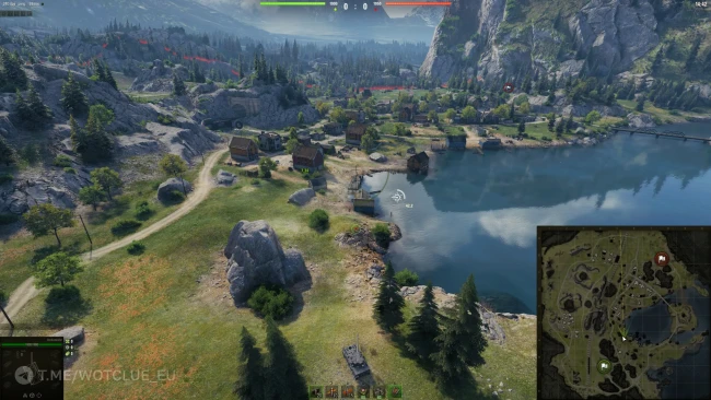 Изменение карты «Тихий берег» в обновлении 2.2.1 World of Tanks