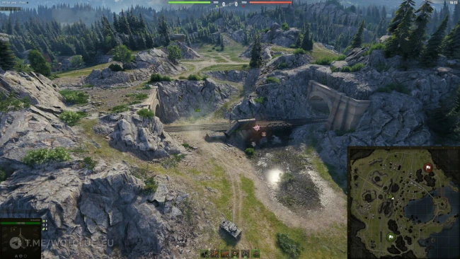 Изменение карты «Тихий берег» в обновлении 2.2.1 World of Tanks