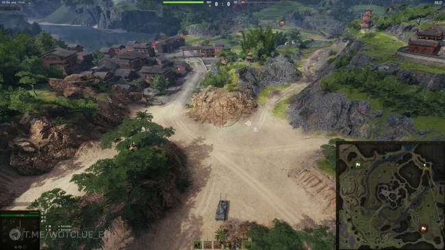 Изменение карты «Жемчужная река» в обновлении 2.2.1 World of Tanks