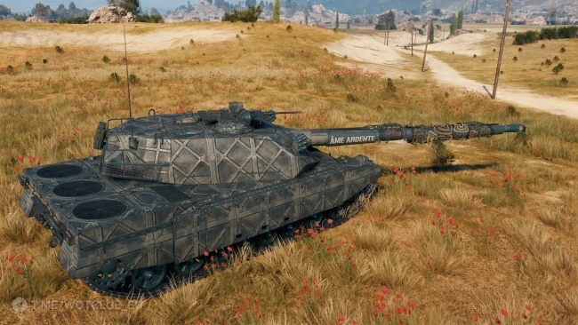 Уникальная кастомизация танка 11 лвл Fauteur в World of Tanks