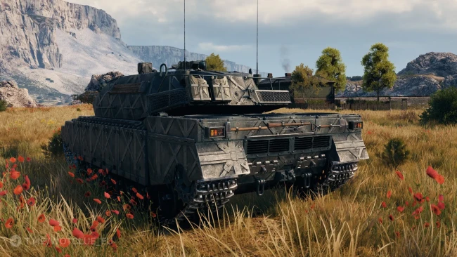 Уникальная кастомизация танка 11 лвл Fauteur в World of Tanks