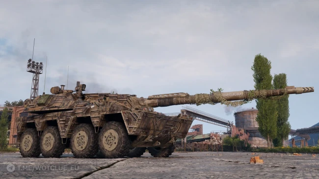 Уникальная кастомизация танка 11 лвл Executor в World of Tanks