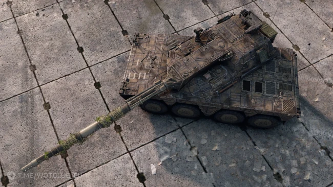 Уникальная кастомизация танка 11 лвл Executor в World of Tanks