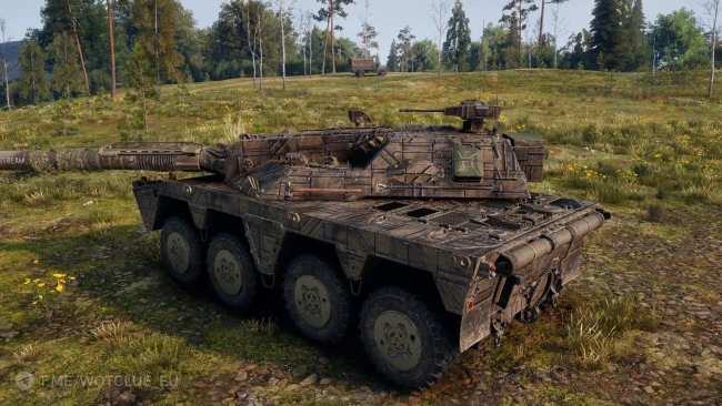 Уникальная кастомизация танка 11 лвл Executor в World of Tanks