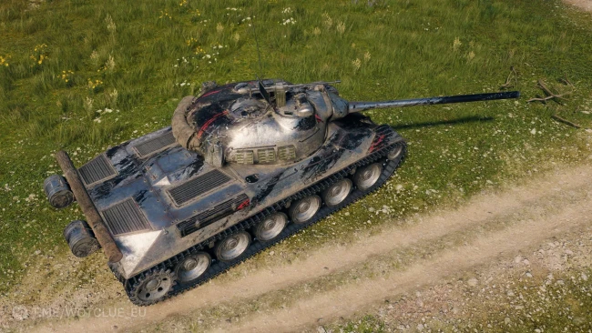 2D-стиль «Шрамы аномалии» из обновления 2.2.1 в World of Tanks