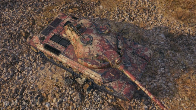 2D-стиль «Пылающий скакун» в World of Tanks