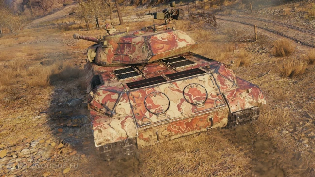 2D-стиль «Пылающий скакун» в World of Tanks