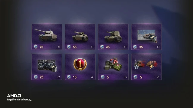 Магазин жетонов AMD OLS: смотрите 6-й сезон и получайте награды в World of Tanks