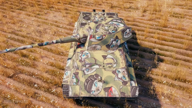 2D-стиль «Мартовский (оливковый)» из патча 1.20 в World of Tanks