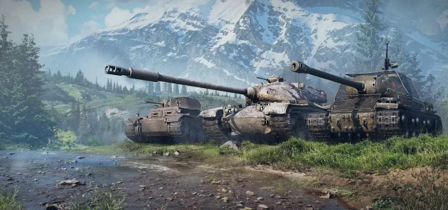 Охотники за головами: M54 Renegade, ИС-2 экранированный, Pz.Kpfw. II Ausf. J плюс 3D-стиль в World of Tanks EU