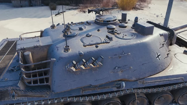 Скриншоты танка Projekt Kpz. 07P(E) с супертеста World of Tanks